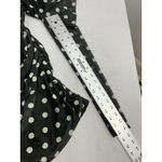 Caution to the Wind Womans  Pull Over Bodycon Dress M Black White Polka Dot NWT Photo 6