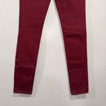 GJG Denim NEW GJG Denin Maroon Skinny Jeans Size 5 Photo 2