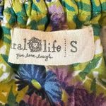 Natural Life  Bohemian Retro 70s Floral Child Elizabeth Maxi Dress Sundress Small Photo 8