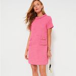 Tuckernuck  Jackie Tweed Mini Dress in Pink Small NWT Photo 1