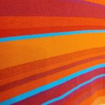 Laurens Jeans Company LRL Striped Long Sleeve Top Soft Green Label Blue Small Red Photo 7