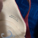 Women's Unbranded Heels, Size 10, Burgundy faux suede Brown Photo 3