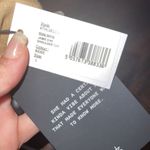 One Shoulder crop Tank Top LARGE 4TH + Reckless beige sleeveless NWT Tan Photo 8