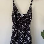 Princess Polly Her Jewel Mini Wrap Dress Polka Dot Adjustable Spaghetti Straps 4 Photo 3