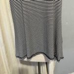 White Birch  Striped Tank Top with White Embroidered Lace Detail Women Sz Small Photo 5