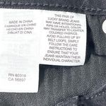 Lucky Brand Lolita Black Skinny Size 4/27 Photo 12