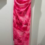 SheIn Hot pink mesh maxi dress  Photo 0