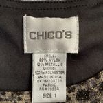 Chico's mesh leopard print tank top. Photo 2