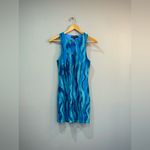 Motel Rocks Blue Motel Psychedelic Ravewear Mini Dress Size M NWT Photo 2