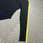 Mango pop‎ womens Black Long Sleeve Bodysuit Size S Photo 3