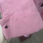 Ming Wang  Pink 3/4 Sleeve Blouse Top  Linen Blend Size Large Photo 3