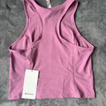Lululemon  Nulux Racerback Cropped Run Tank Velvet Dust - Size 12 Photo 1