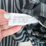 ZARA  Striped Elastic Ruffle Waist Pant Size Medium Photo 8