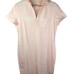 Frank & Eileen Womens Size Large Lauren Peach Color Mini Dress Classic Staple Orange Photo 0