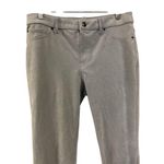 Chico's Faux Suede Leggings Size 00 XS Gray 87% Polyester 13% Spandex Photo 1