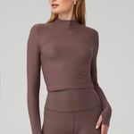 Beyond Yoga Featherweight Moving on Cropped Pullover NEW in Trufh Size Large Photo 3