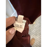 Midi‎ Cut Out Dress Wine Wedding Guest Size Large Red Photo 4