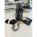 Valentino Orlandi Black Satchel Bag with Matching Wallet and Crossbody Strap Photo 2