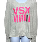 Victoria's Secret Victoria Secret Sport VSX Sweatshirt S Open Back Thumb Hole Athleisure Gym Yoga Photo 0
