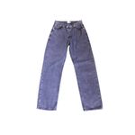 Princess Polly  Black Denim Straight Leg Jeans Photo 3