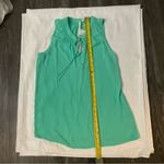 Bellatrix Tie Front Sleeveless S Corporate Siren Casual Dopamine Coconut Girl Green Photo 4