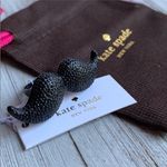 Kate Spade New York Dress The Part Mustache Statement Ring Black New with tags! Photo 5