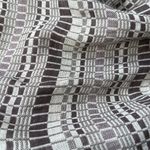 Flax  lagenlook western beige purple open style linen cotton blend open vest Photo 1