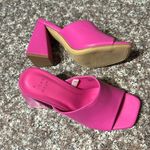 A New Day  Pink Platform Heels Photo 1
