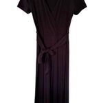 Boden USA Boden Ellen Jersey Knit Wide Leg Cropped Jumpsuit Black Women’s Size 4 Photo 4