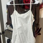 H&M White Denim Dress Photo 1