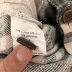 Gorman Woven Knit Textured Stripes Button Front Pockets Skirt Blue Size 0 Photo 6