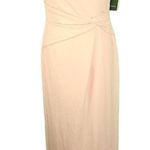 NWT Lauren Ralph Lauren Womens Pink Saran Maxi Dress 8‎ Photo 0