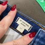 Madewell  10" High-Rise Skinny Jeans: Cutout Tulip Hem Edition Sz 24 Photo 7