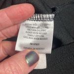 Bar III bar lll Round neck gold zipper 3/4 sleeve black box top blouse no tuck Photo 3