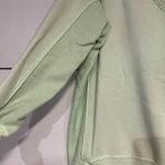 Aerie GREEN GRAPHIC V NECK PULLOVER XS OVERSIZED Photo 2