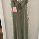 Hello Molly Green Midi Dress Photo 4