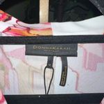 Donna Karan  Sleeveless V Neck top with Front Knot NWT Size Medium Photo 3