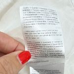 Escada Sport White Linen Lace Bomber Jacket Zip Up Black Collar‎ Size 44 L/XL Size L Photo 9