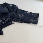 Alex Evenings Alex Evening Blue Sequins Two Piece Jacket Sleeveless Midi Dress Size 24W Photo 8