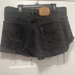 Levi's Black Levi’s 505 Shorts Photo 1