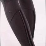 Lululemon  Wunder Under Pant SPECIAL EDITION RUFFLE Black/Black Velvet (RARE) Photo 14