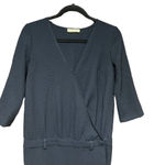 Ba&sh Allure Wrap Front Marine Navy Blue Jumpsuit Size 1 / US Small Photo 5