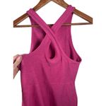 Outdoor Voices Beyond Yoga L Spacedye Under Lock and Key Athletic Mini Dress Pink Sleeveless Photo 4