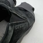 Merrell Womens 10 Jungle Moc Slip On Hiking Shoes Black Suede Low Top 60826 Photo 10