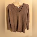 Lululemon Knit Blend Textured Pullover in Heathered Desert Sun Photo 1
