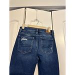 American Eagle  Dark Wash Denim Size 2 Distressed High Waisted‎ Skinny Jeans Photo 7