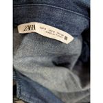 ZARA  double breasted denim dress Small Photo 1