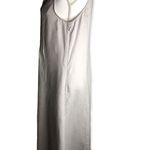 Malvin Hamburg Germany Grey Linen Midi Tank Dress Size M Photo 76