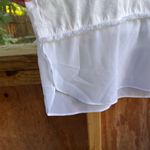 Beulah Style Women's White Linen Tunic Dress Size L Photo 5