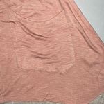 LOGO By Lori Goldstein LOGO Lori Goldstein NWOT Sz XL Pink - Lace Asymmetrical Slub Knit Top w/ Pockets Photo 4
